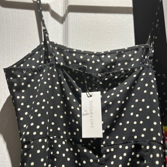 Sugar Lipz polka dot jumpsuit - Picture 1 of 5